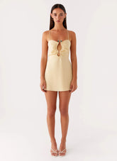 Zuma Mini Dress - Yellow